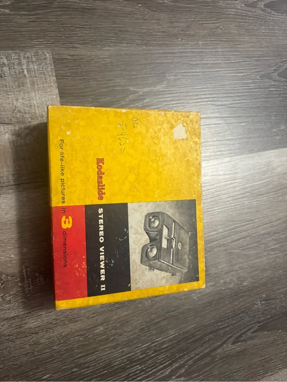 Kodak Black Stereo Slide Viewer with Twin Lenses